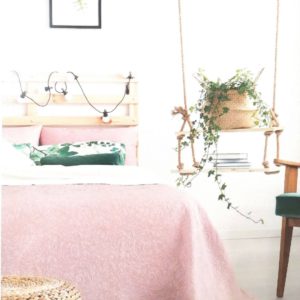 Copriletto matrimoniale Red Velvet Pink